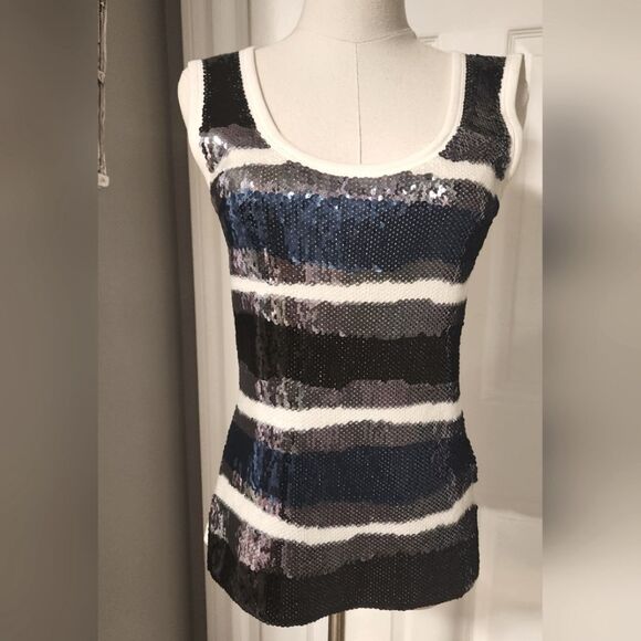 HugoโBoss Sequin Tank Top - Picture 6 of 11